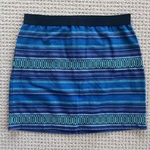 American Eagle Aztec Mini Skirt Size 0